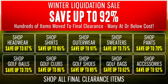Save up to 92% at the Winter Liquidation Sale