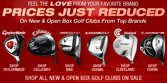 Price Drops on New and Open Box Golf Club Returns