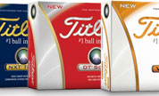 New 2012 Titleist NXT Tour, DT SoLo, and Velocity Golf Balls