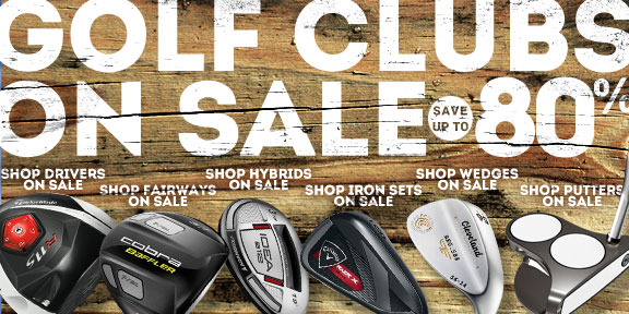 Golf Clubs on Sale: Save up to 80%