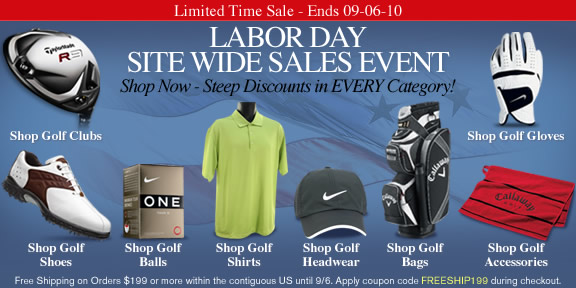 Labor Day Site Wide Sales Event