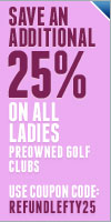 Shop Ladies Preowned Clubs