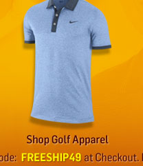 Shop Golf Apparel