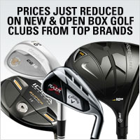 Prices Just Reduced On New & Open Box Golf Clubs