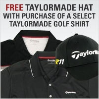 Buy A Taylormade Golf Shirt & Get A TaylorMade Hat free