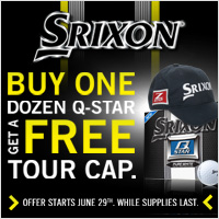 Free Srixon Hat With Purchase of Any Srixon Q-Star Golf Balls