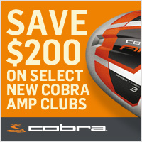 Save Up To $200 on Select New Cobra AMP Clubs