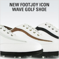 New FootJoy Icon Wave Golf Shoe