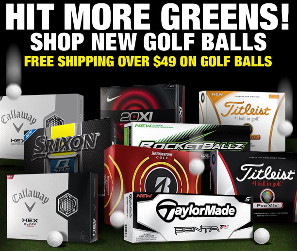 Stock up on New Golf Balls!