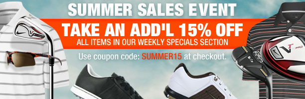 Take An Additional 15% Off All Items In Weekly Specials Section