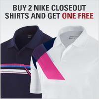 Buy 2 Nike Closeout Shirts and Get One Free