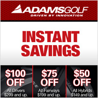 Instant Savings on Adams Golf Clubs