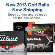 New 2013 Golf Balls Now Shipping