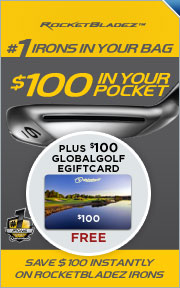 Save $100 Instantly on Select New TaylorMade RocketBladez Irons