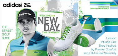 The Adidas Street Golf Shoe - Fashion Infused Golf Shoe Inspired by Premier Comfort and Off-Course Versatility - Only $89.99