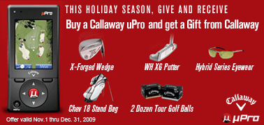 Buy a Callaway uPro and Receive a Free Gift from Callaway