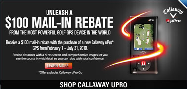 Callaway UPro $100 Mail In Rebate