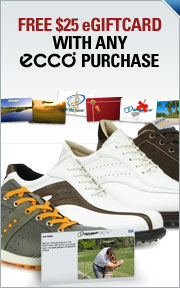 Receive a $25 Gift Card after You Purchase ECCO golf shoes!