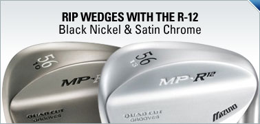 Rip Wedges With the R-12 Black Nickel & Satin Chrome