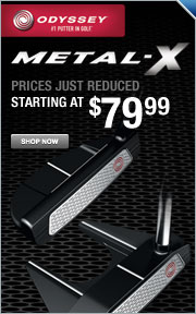 Odyssey Metal-X Putters Starting At $119.99