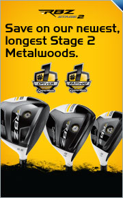 Save up to $100 on TaylorMade's Newest, Longest Stage 2 Metalwoods