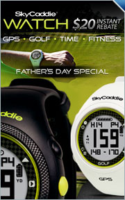 $20 Instant Rebate on Select SkyCaddie GPS Rangefinders