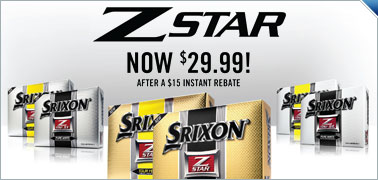 Srixon Z-Star Golf Balls Now Only $29.99 After Instant $15 Rebate Srixon Z-Star Golf Balls Now Only $29.99 After Instant $15 Rebate
